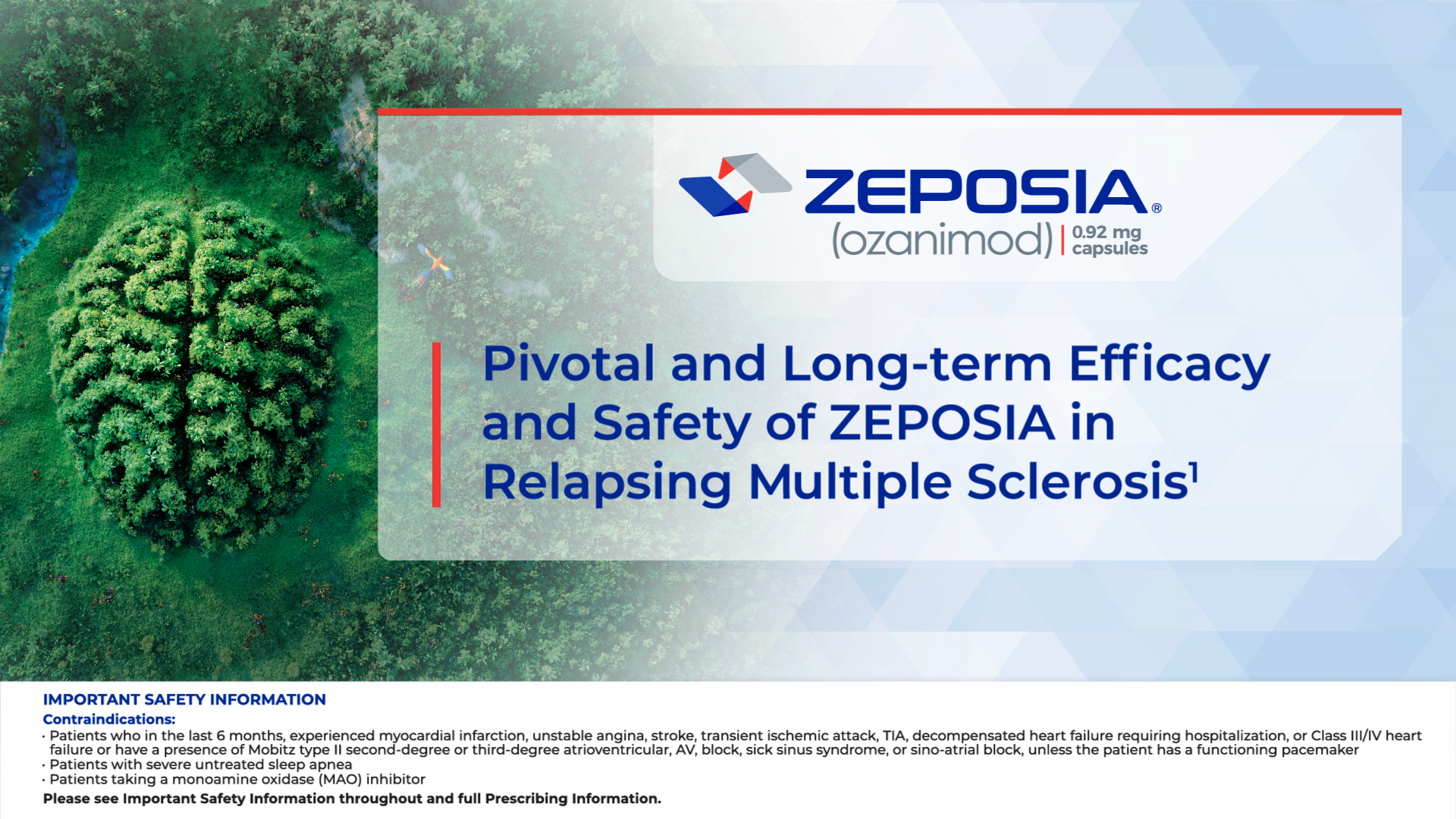 ZEPOSIA® (ozanimod) An Oral Treatment for MS KOL Videos